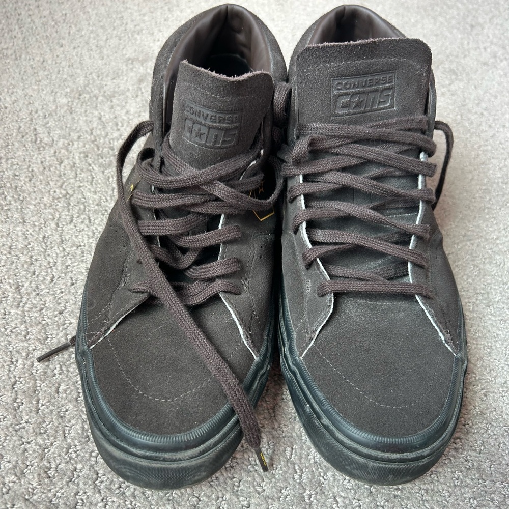 Converse skate lopez size 12 brown